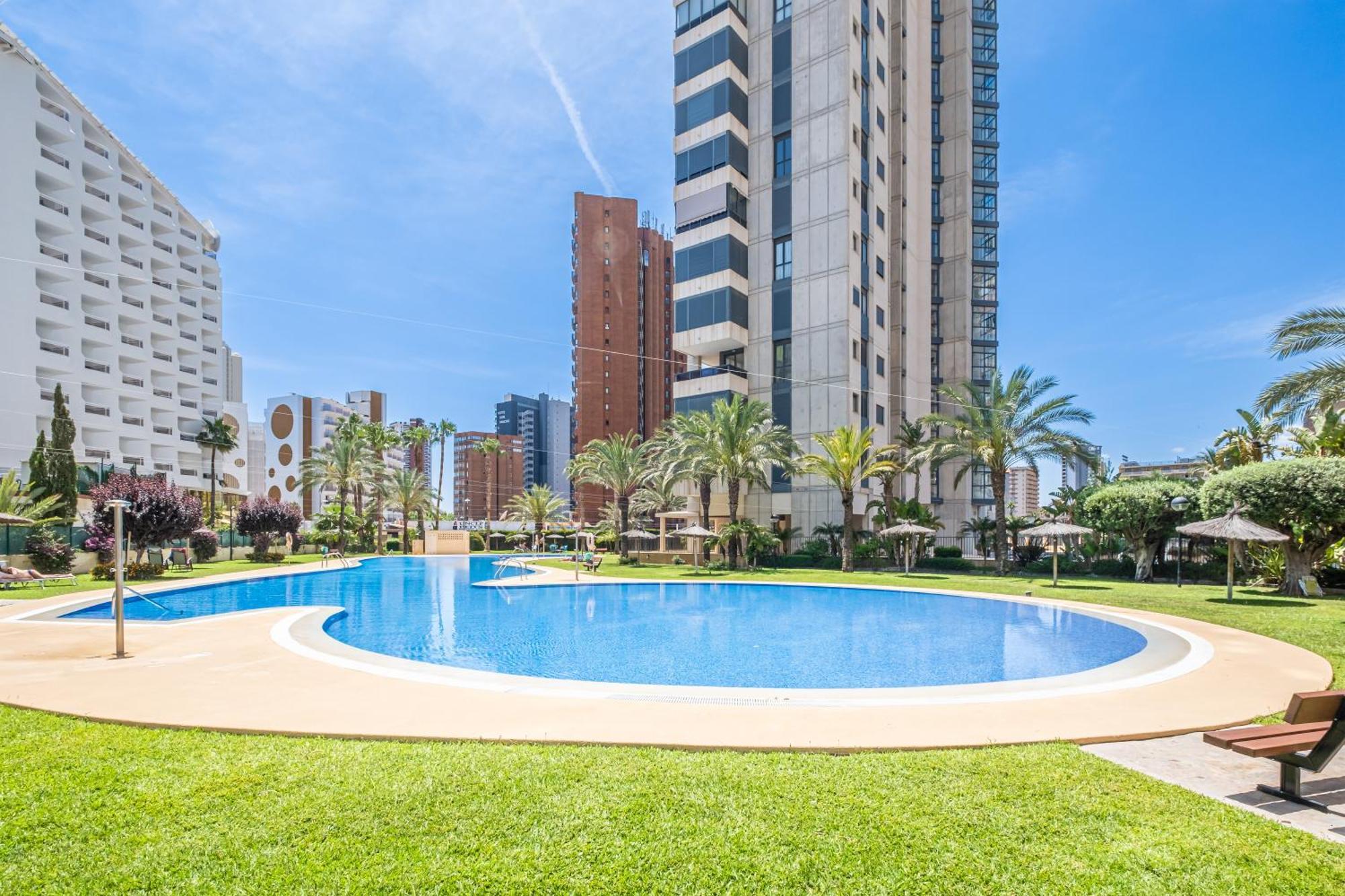 Gemelos 26 23-E Resort Apartment Levante Beach Benidorm Buitenkant foto